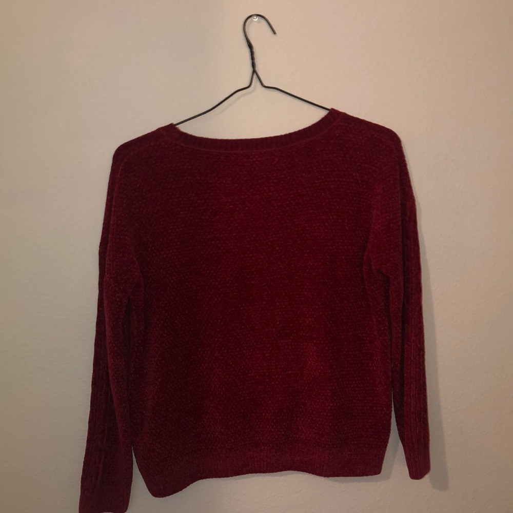 Soft Red Sweater - Picture 2 of 3